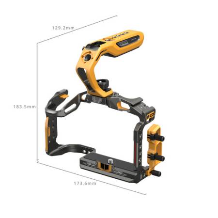 SmallRig 5608 Black Mamba / Bumblebee Edition - zestaw z klatka do Canon EOS R5 Mark II - wymiary